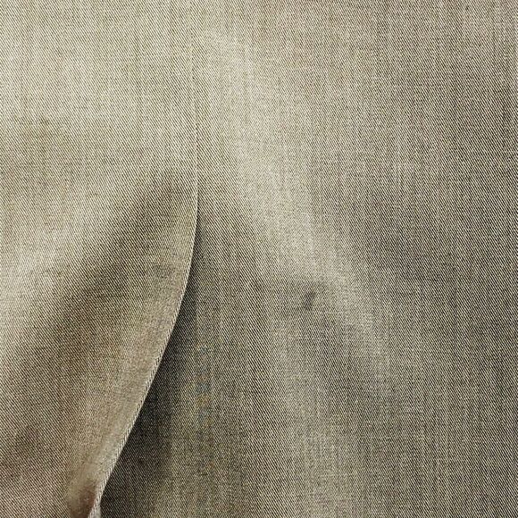 Perry Ellis Sport Coat Twill Cotton Beige Stretch 38 40 Summer Blazer Preppy Y2K - Picture 15 of 15